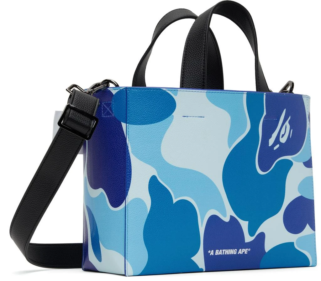 Bape Blue ABC Camo PU Leather Bag 2