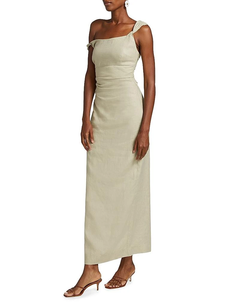 Tamara Twist Linen Maxi Dress  On Sale Now with Up to 63% Off | Discover  Exclusive Deals & Savings at BeyondStyle  Authentic SIR.  contemporary|bodycon|women's apparel|linen |cotton|Women's|solid|one-shoulder|dresses|women's|sleeveless|floor-length  ...