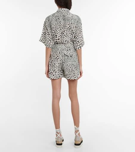 Stella McCartney Printed cotton shorts 3