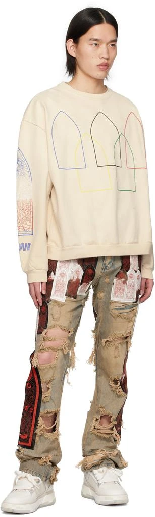 Who Decides War Blue Sangre Patch Jeans 4