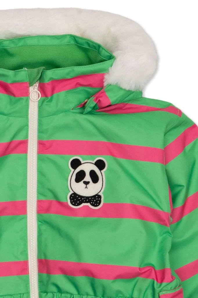 Mini Rodini Mini Rodini Zip-Up Striped Raincoat 3