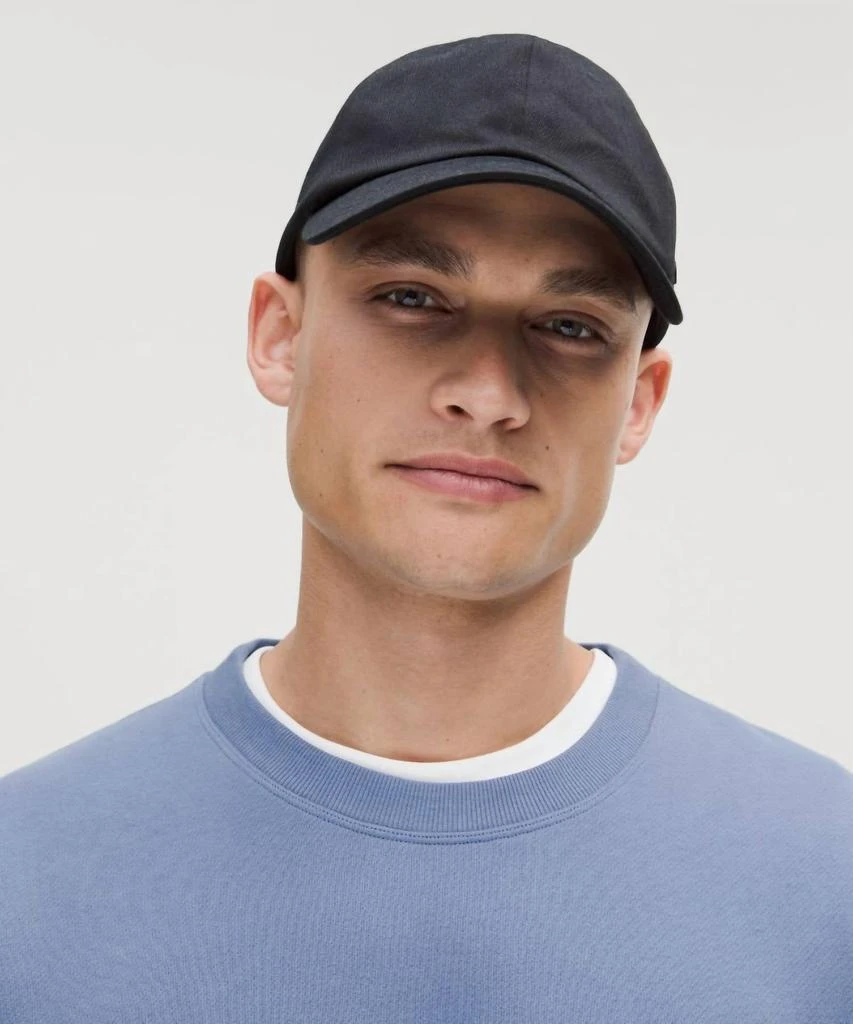 Lululemon Men's Steady State Graphic Crew Sweatshirt In Washed Denim 4