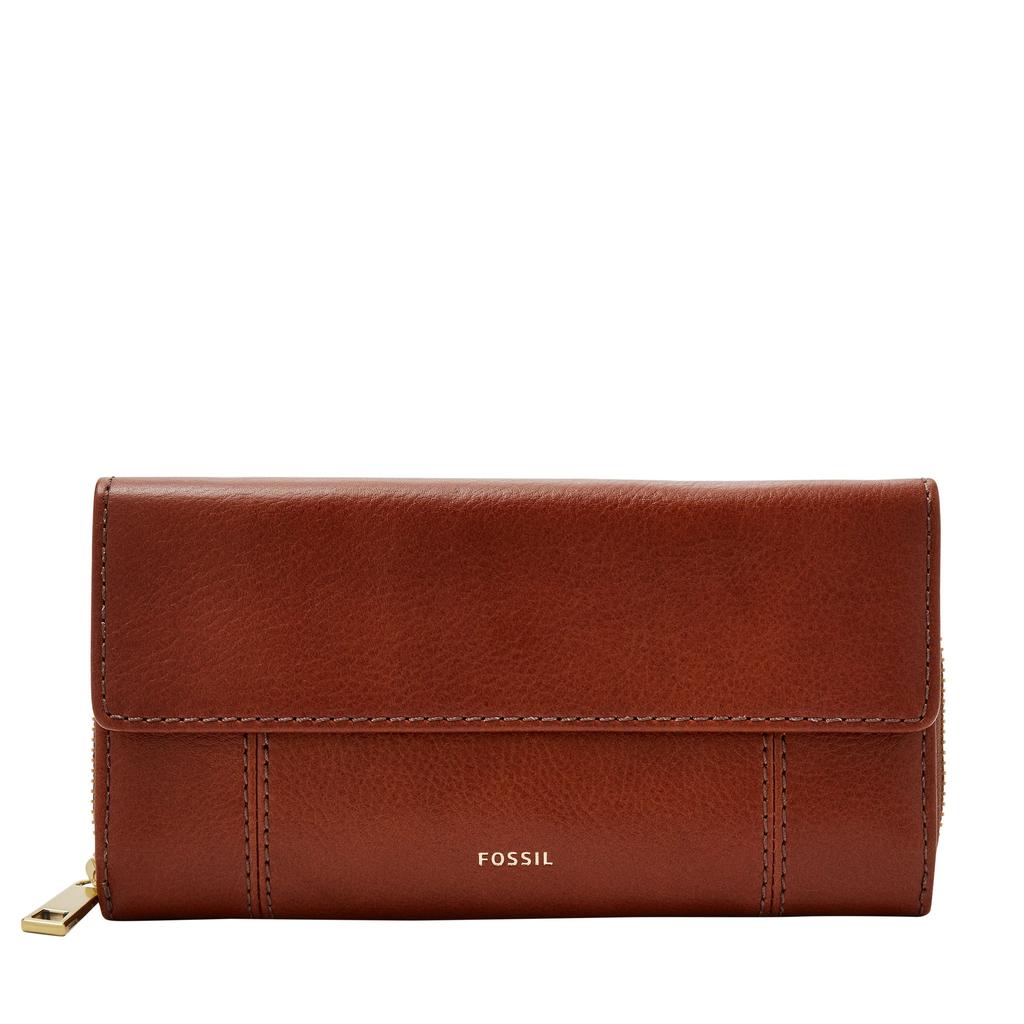 Fossil Fossil Women's Jori Leather RFID Flap Clutch