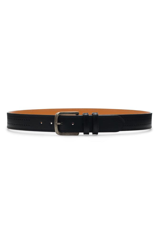 Magnanni Wayne Perforated Leather Belt