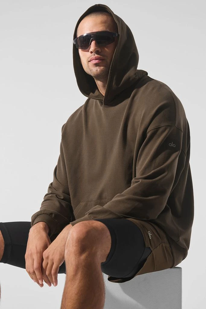 Alo Double Take Hoodie - Espresso 4