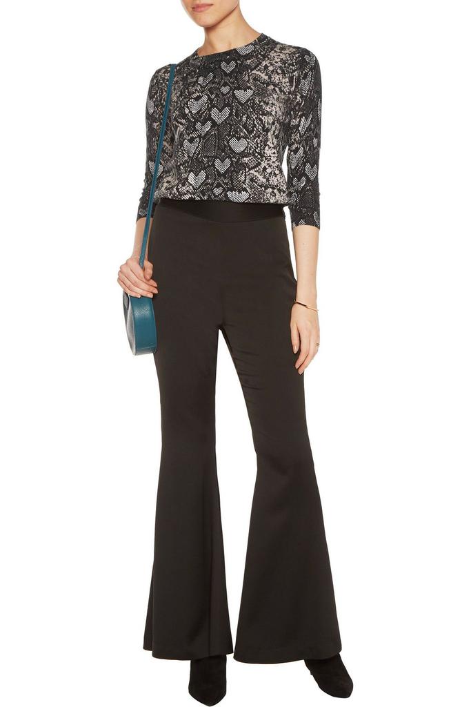 MARKUS LUPFER Snake-print cotton sweater