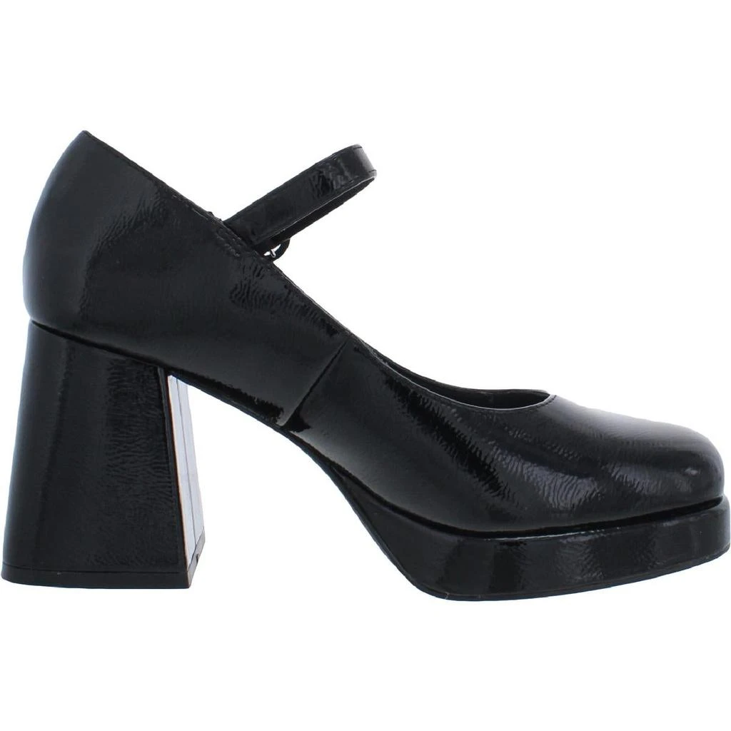 Steve Madden Mingle Womens Buckle Block Heel Mary Jane Heels 3