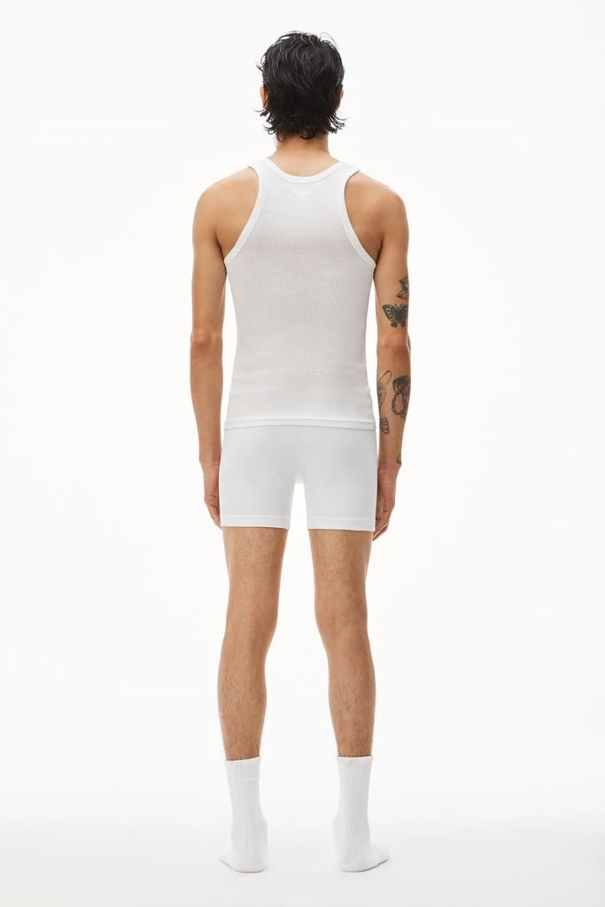 Alexander Wang ribbed cotton racerback tank top 4