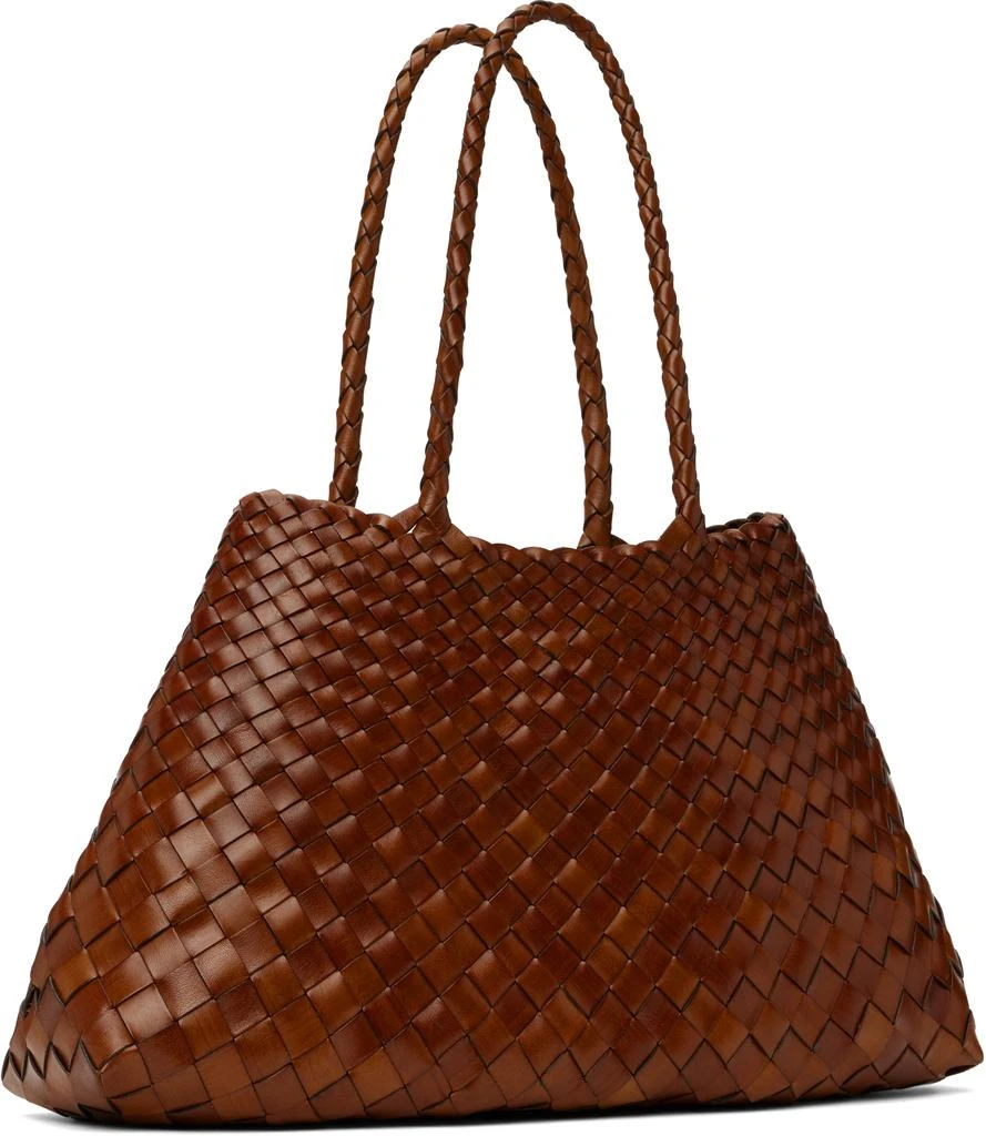 DRAGON DIFFUSION Tan Santa Croce Big Tote 3