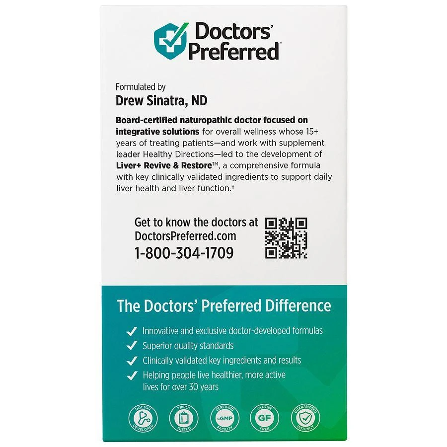 Doctors' Preferred Liver+ Revive & Restore Capsules 3