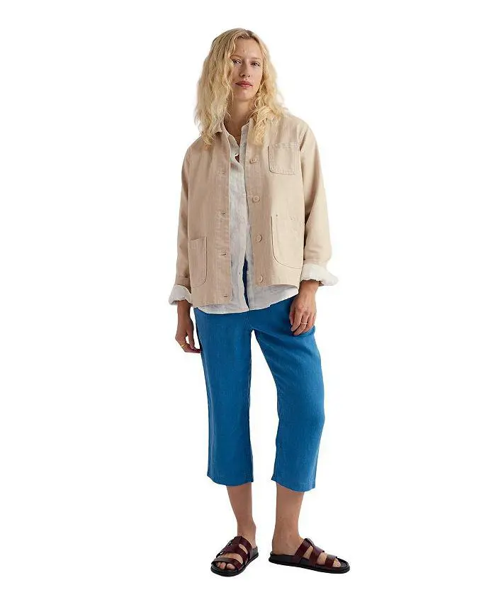 Seasalt Cornwall Reading Rocks Relaxed Denim Jacket