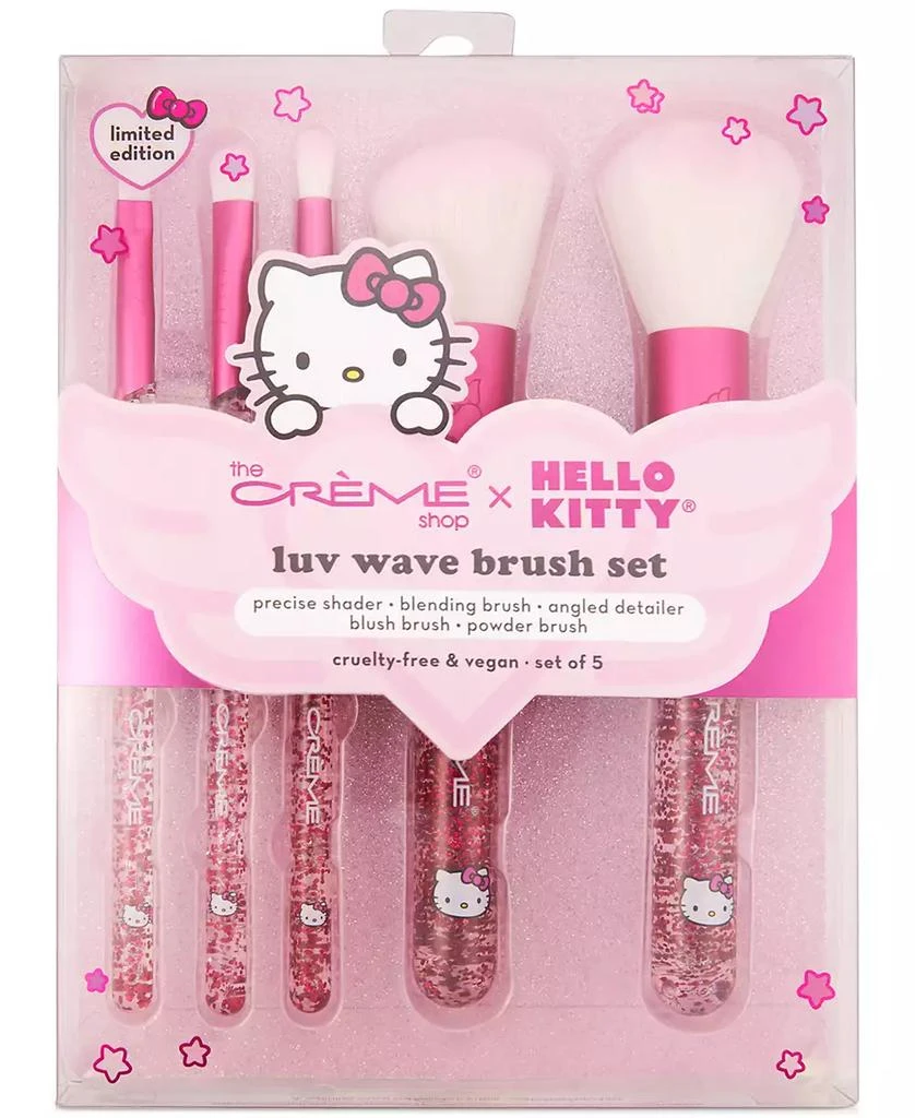 The Creme Shop 5-Pc. Hello Kitty Luv Wave Brush Set 1