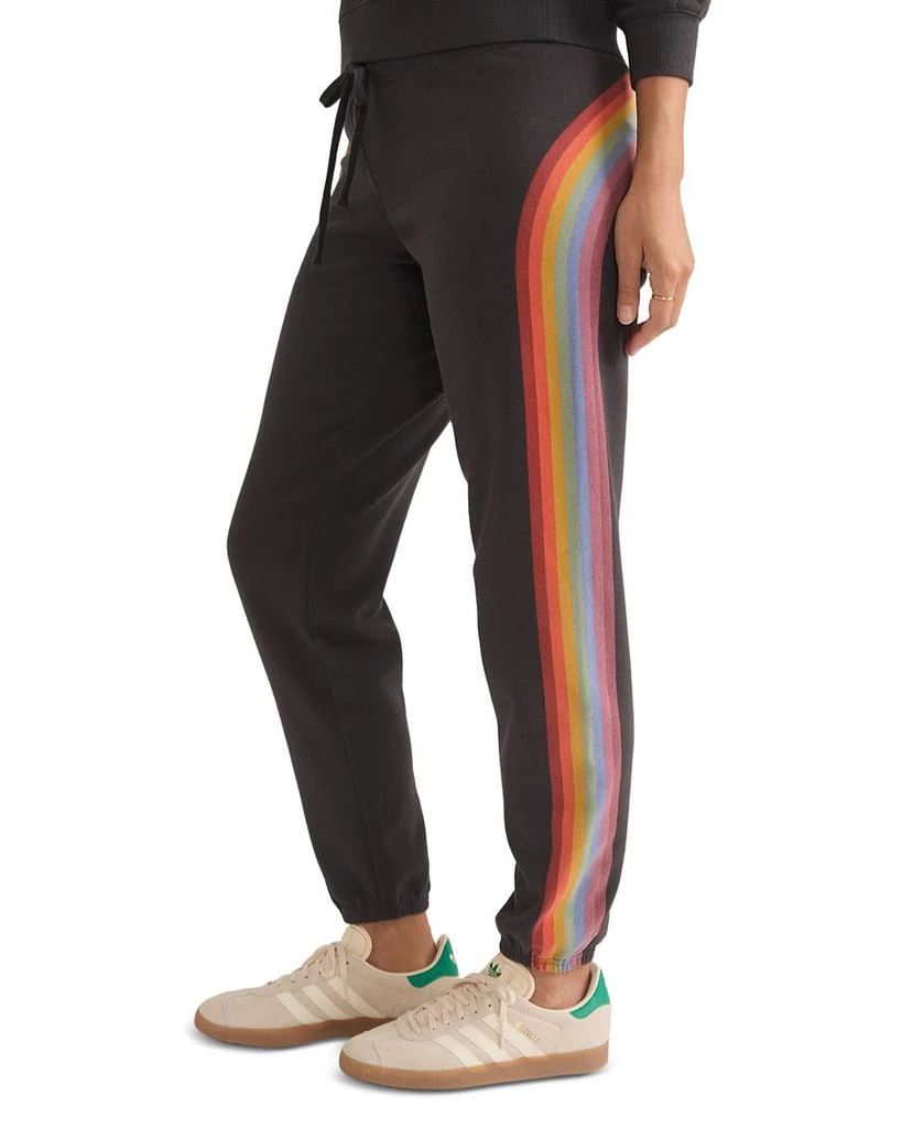 Marine Layer Anytime Rainbow Striped Sweatpants 1