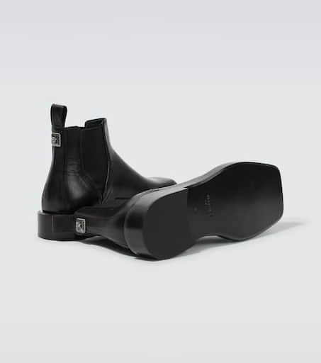 Versace Leather Chelsea boots 7