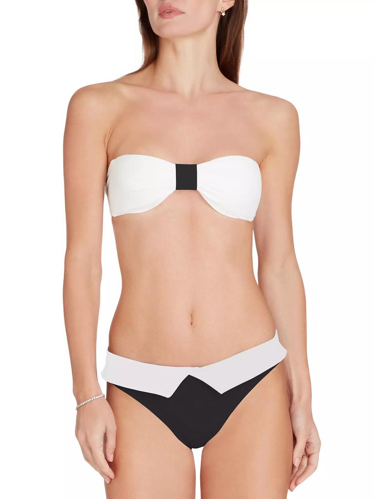 VALIMARE Capri Foldover Bikini Bottoms