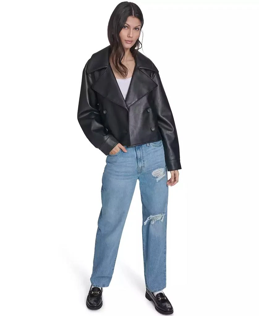 Levi
s Women
s Spread Collar Button-Front Jacket 2