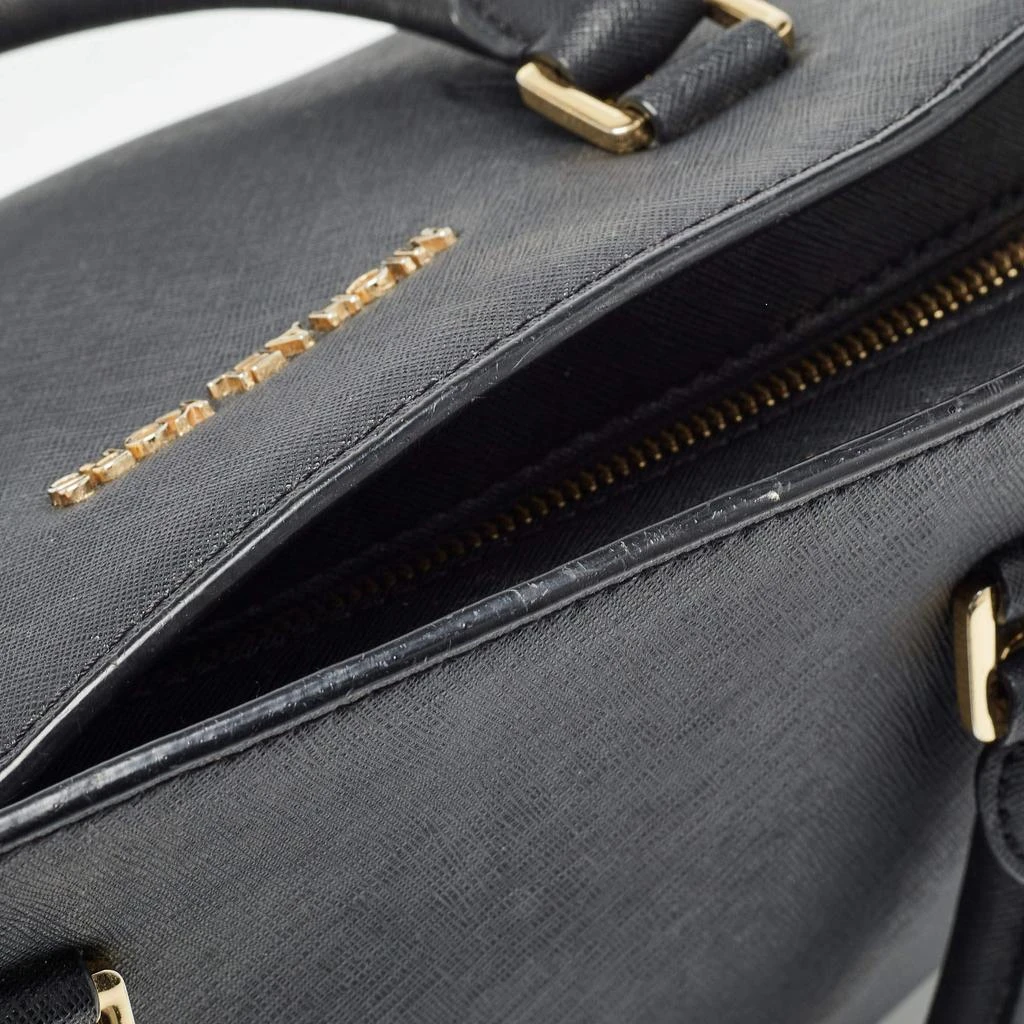 Michael Kors MICHAEL Michael Kors Black Saffiano Leather Large Selma Satchel 12