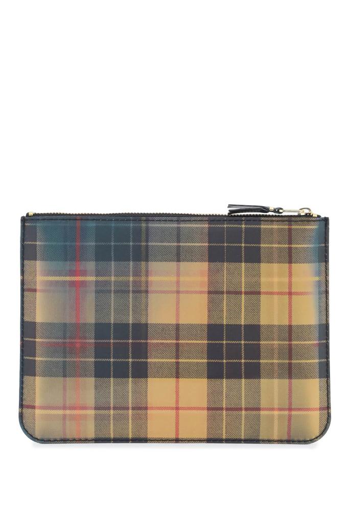 COMME DES GARCONS WALLET lenticular-effect pouch