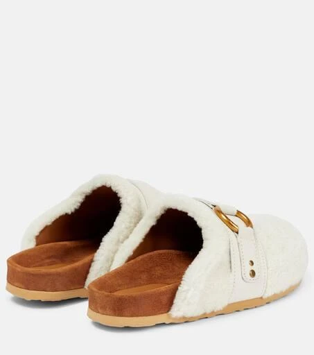 See by Chloé Gema shearling mules 3