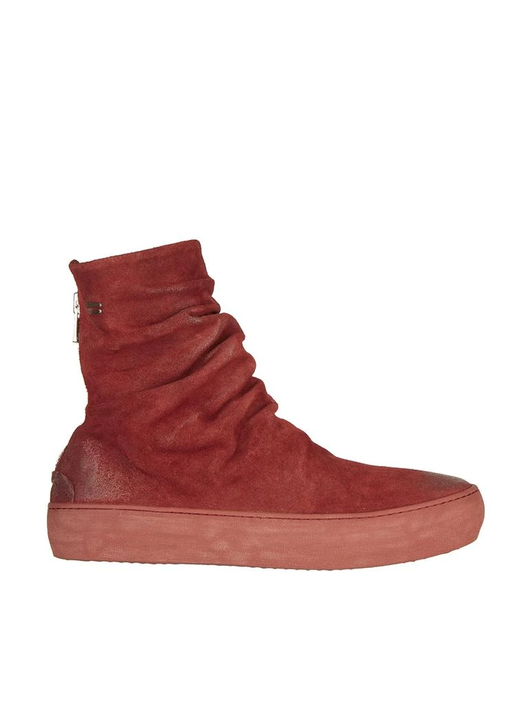 THE LAST CONSPIRACY HIGH LEATHER SLIPON WITH ZIP 1