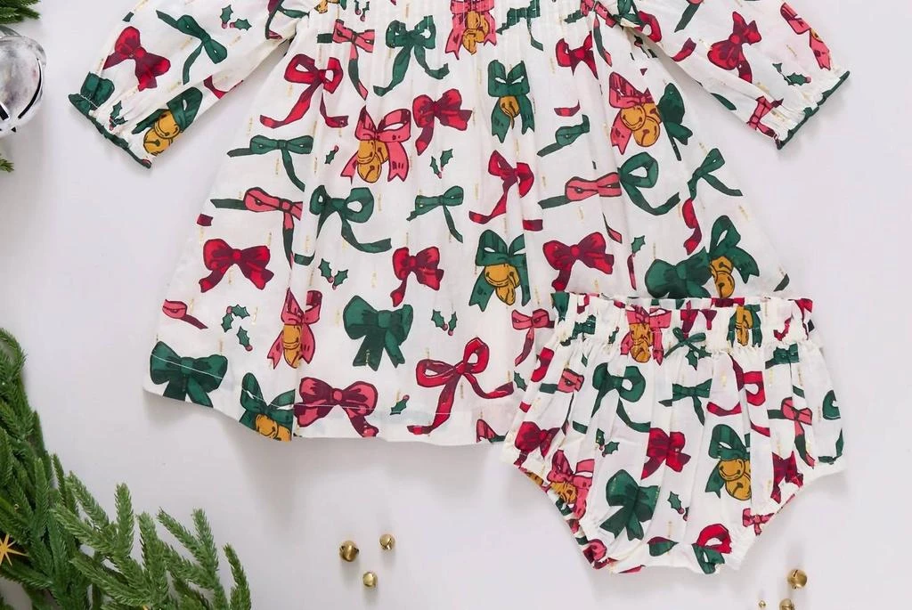 PINK CHICKEN Pink Chicken - Baby Girls Jaipur Long Sleeve Dress 3