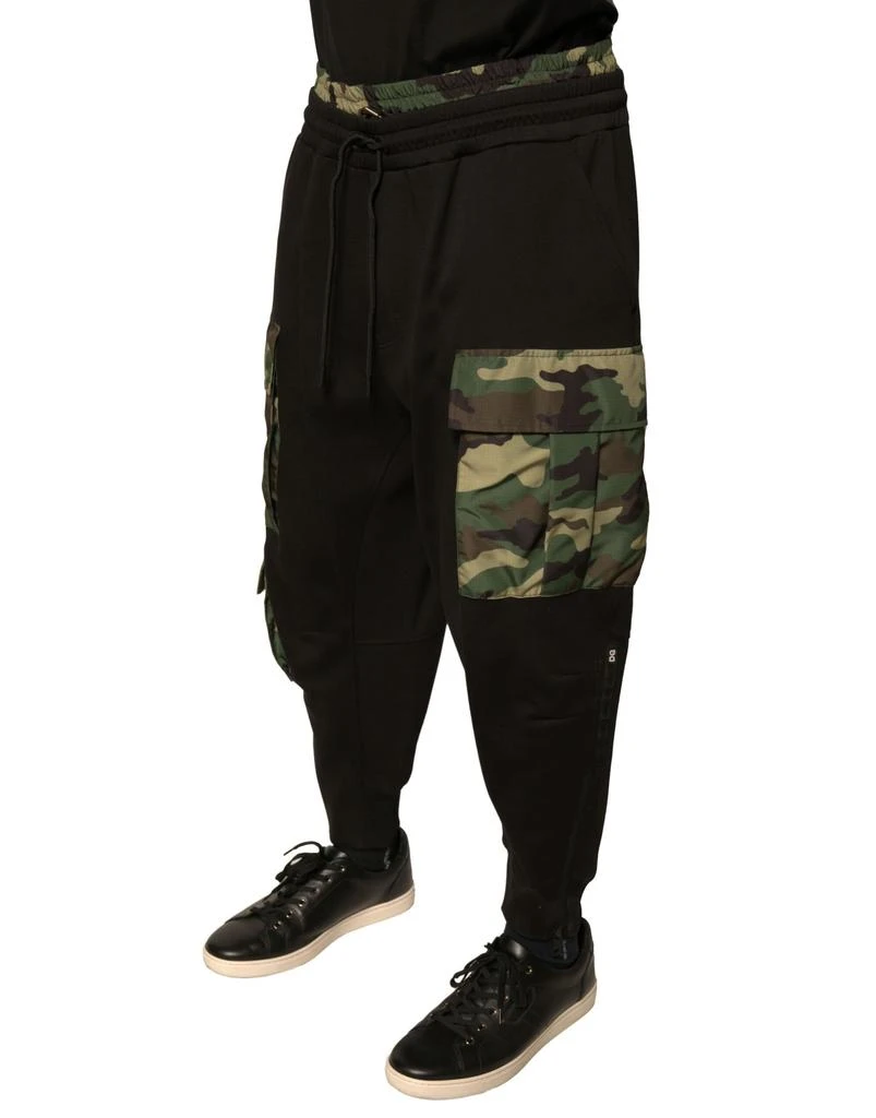 Dolce 
Gabbana Camouflage Cotton Jogger Cargo Men
s Pants 2