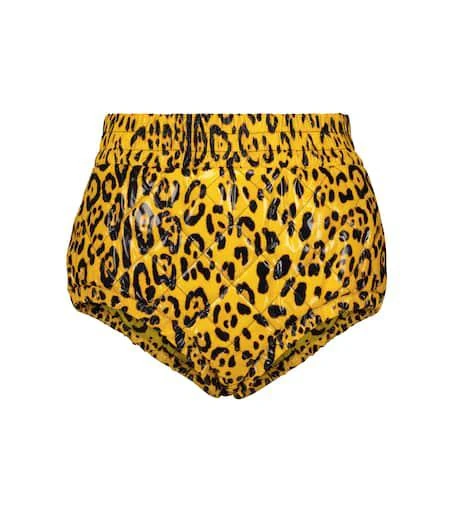 Dolce
Gabbana Leopard-print quilted briefs 1