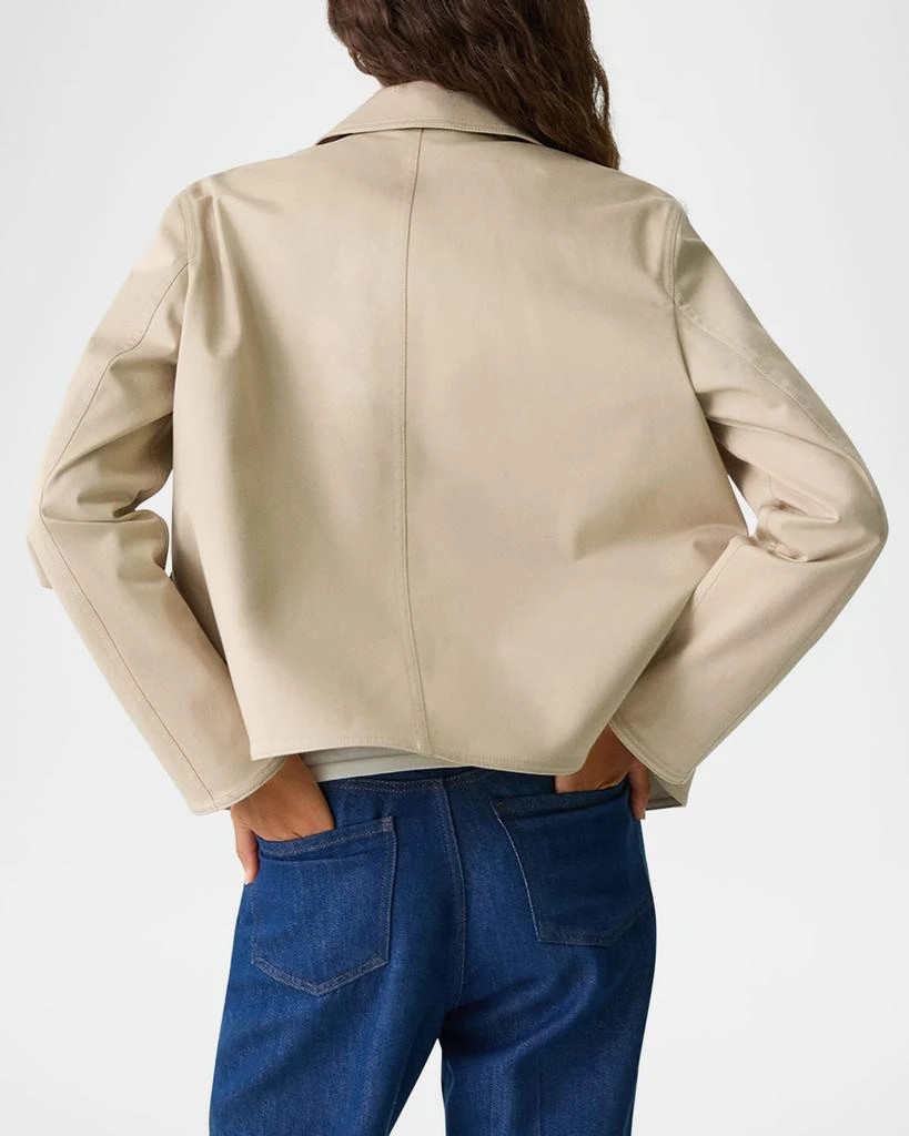 Theory Short Boxy Trench Jacket 3