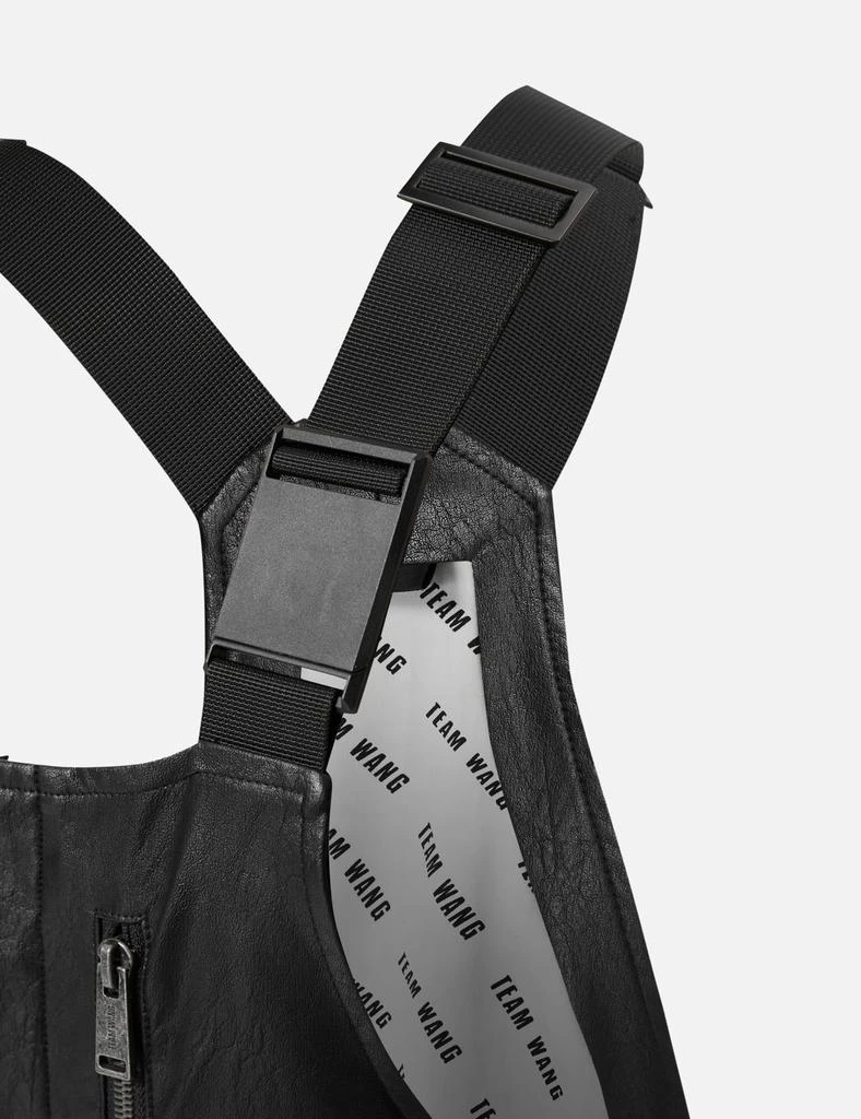 Team Wang Choices Faux Leather Jumpsuit 3