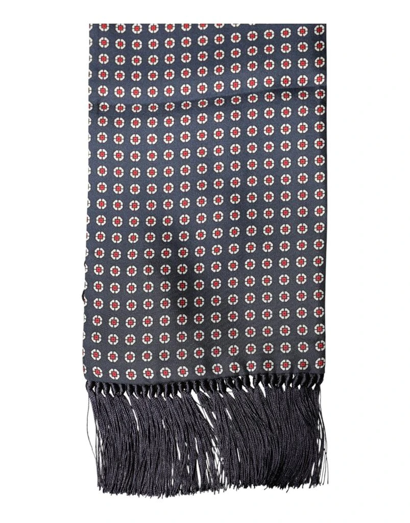 Dolce 
Gabbana Fringes Neck Foulard Men
s Scarf 4