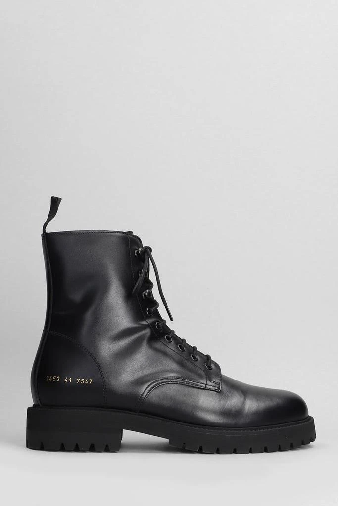 Common Projects Common Projects Combat Boots 1