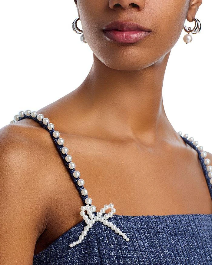 AQUA Tweed Drop Waist Mini Dress - Exclusive 2