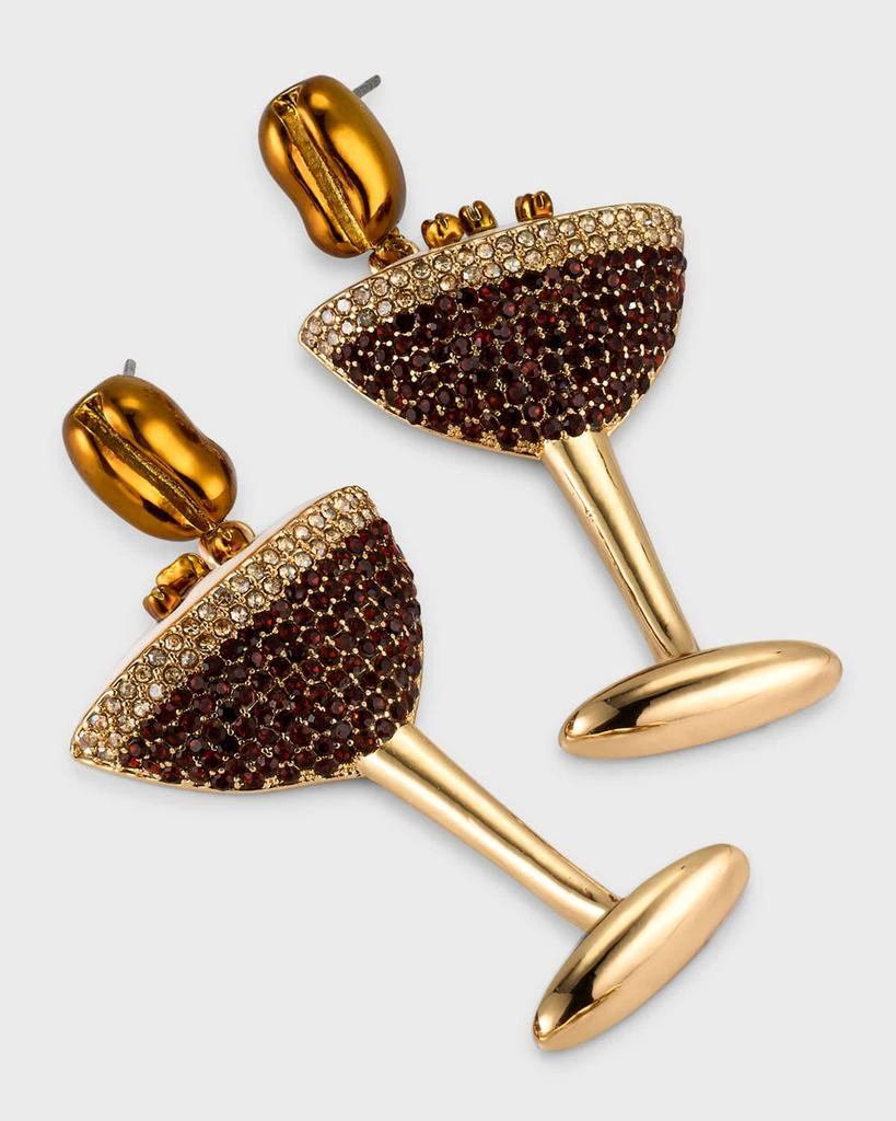 BaubleBar Espresso Yourself Crystal Cocktail Earrings 3