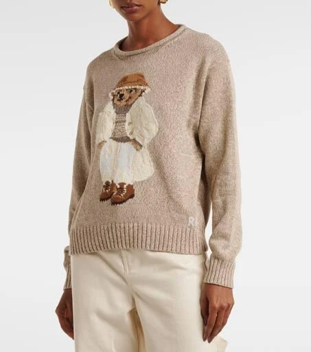 Ralph Lauren Polo Bear intarsia cotton sweater 4