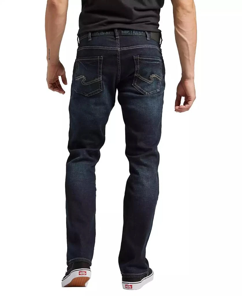 Silver Jeans Co. Men's Allan Classic Fit Slim Stretch Jeans 1