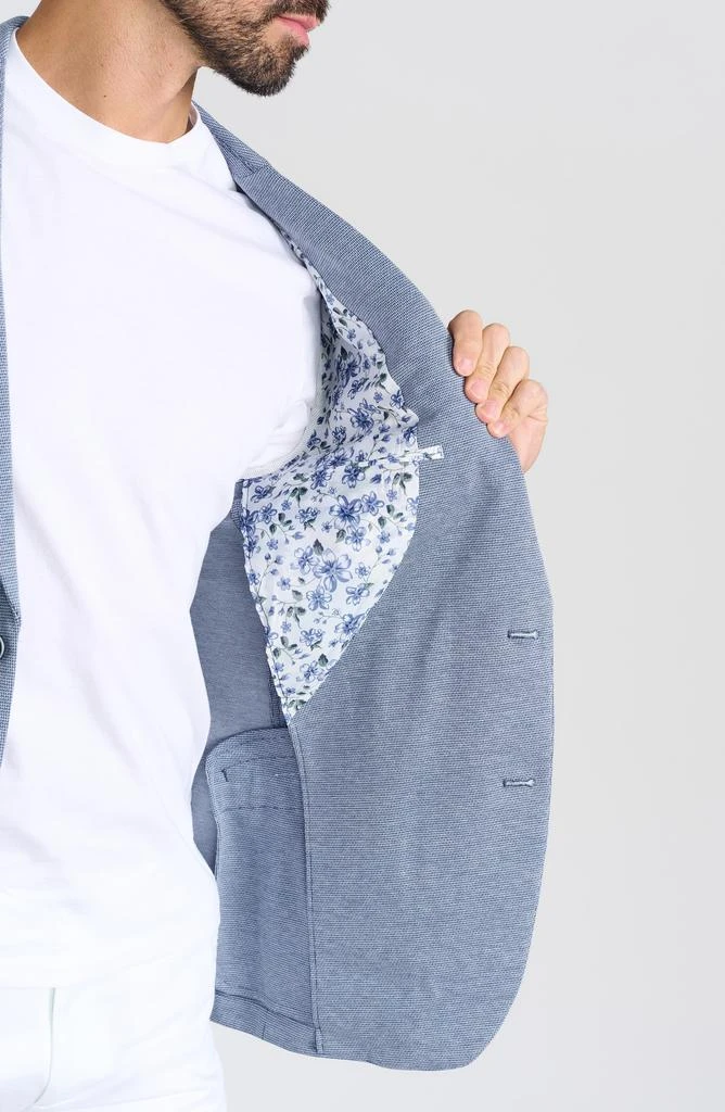 SAVILE ROW CO Textured Neat Knit Sport Coat 3