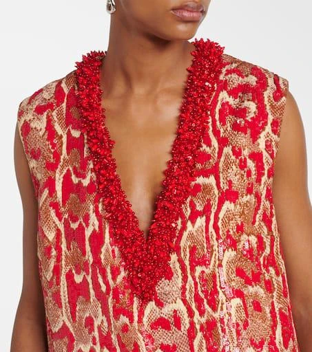 Dries Van Noten College beaded-embellished top 4