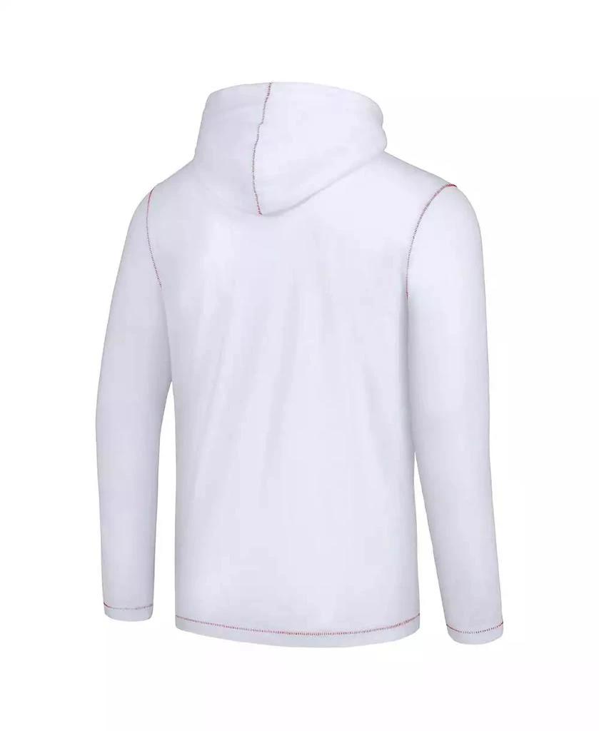 Tommy Bahama Men's White Kansas City Chiefs Graffiti Touchdown Pullover Hoodie 2