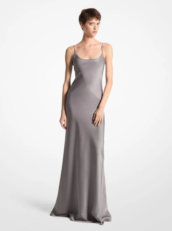 Satin Charmeuse Slip Gown  On Sale Now with Up to 70% Off | Discover  Exclusive Deals & Savings at BeyondStyle  Authentic Michael Kors  women|womens-clothing|gown|clothe with Limited-Time Discounts, Free  Shipping, and