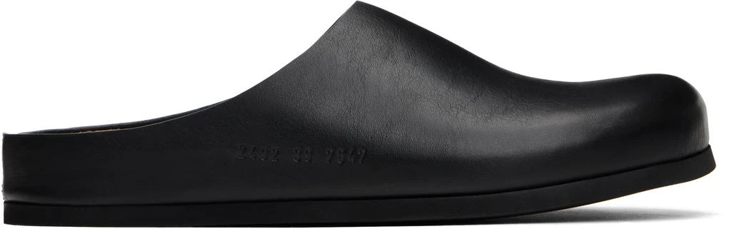 Common Projects Black Clog Loafers 1
