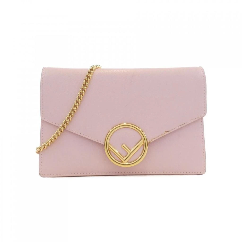 Fendi Leather Chain/Shoulder Wallet (Pre-Owned)