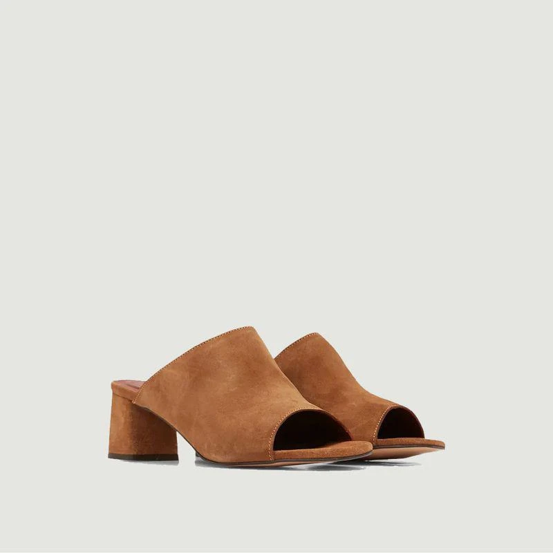 Anonymous Copenhagen Horizon Mules Cinnamon ANONYMOUS COPENHAGEN 2