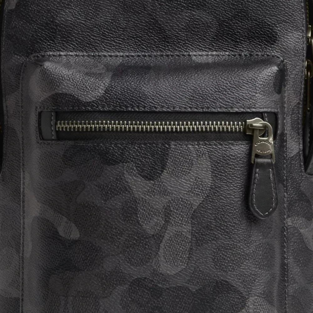 Coach West Pack In Signature Camo Print 6