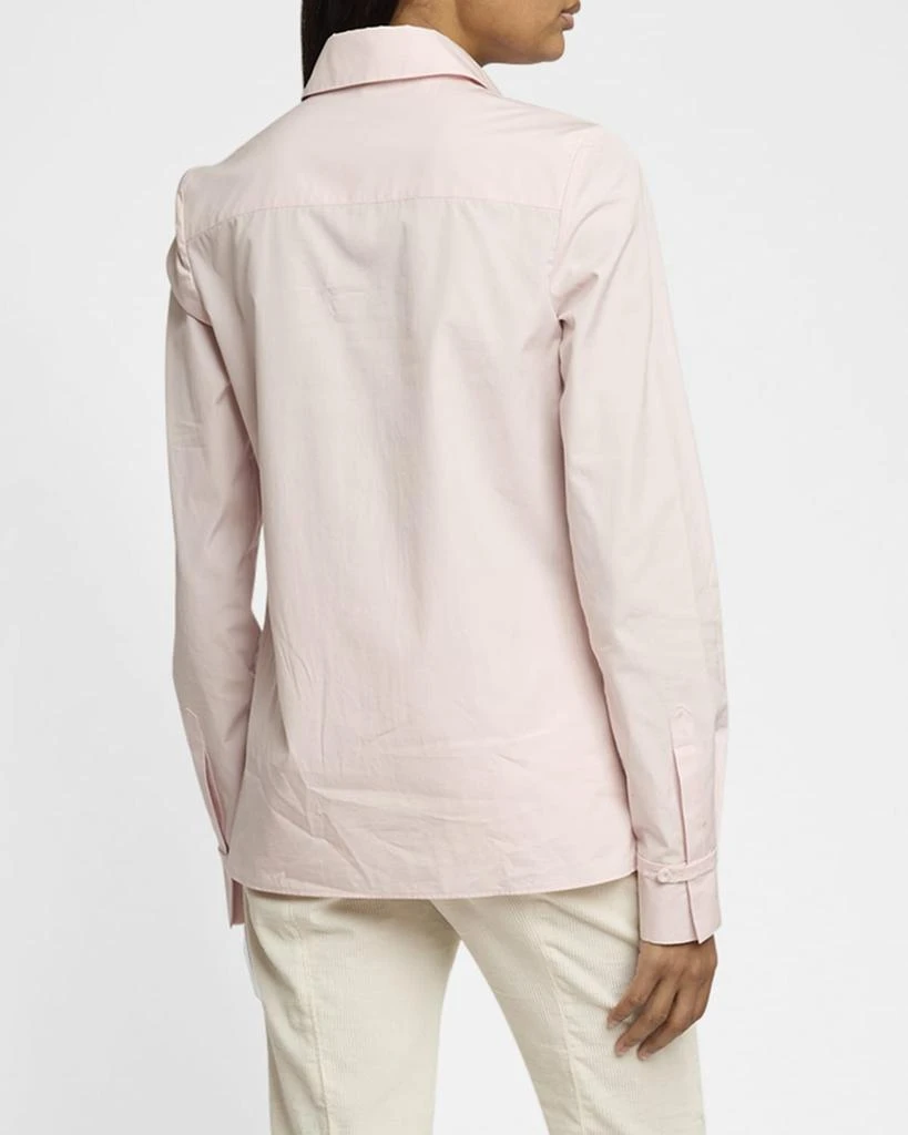 Gabriela Hearst Cruz Cotton Button-Down Shirt 3