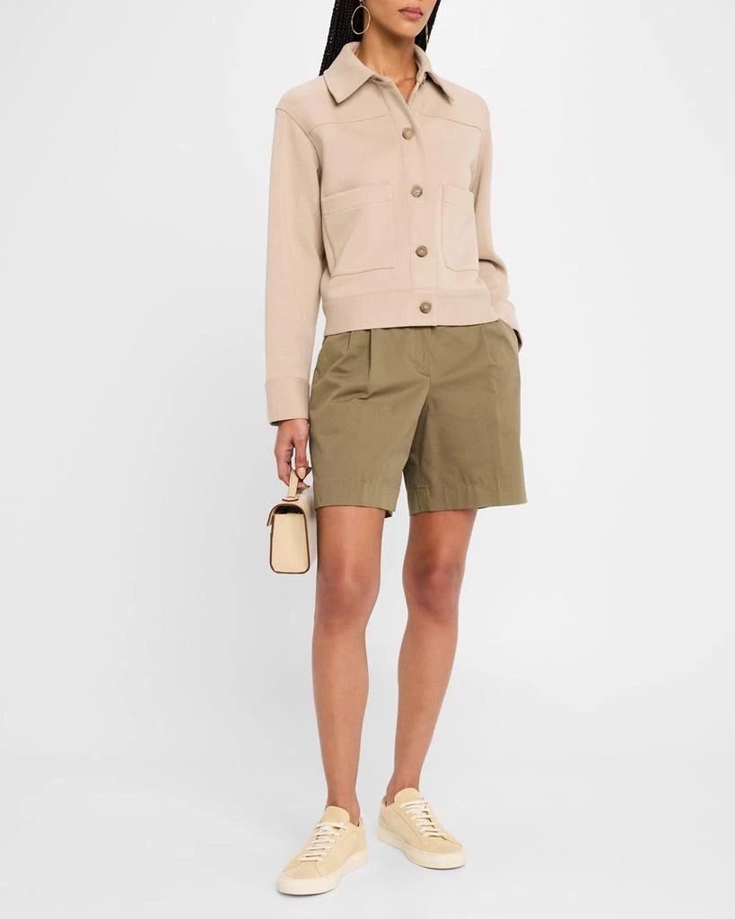 Vince Cropped Patch Pocket Jacket 2