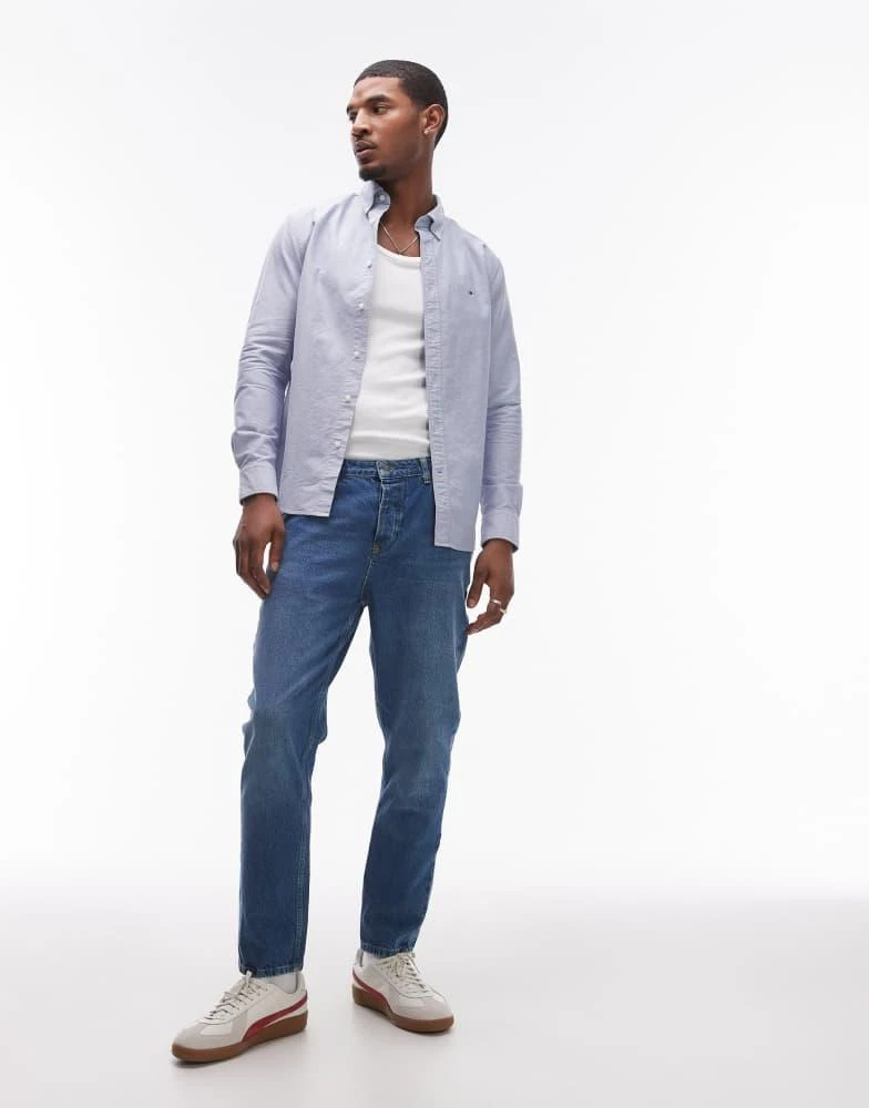 Tommy Hilfiger Tommy Hilfiger heritage oxford shirt in light blue 3