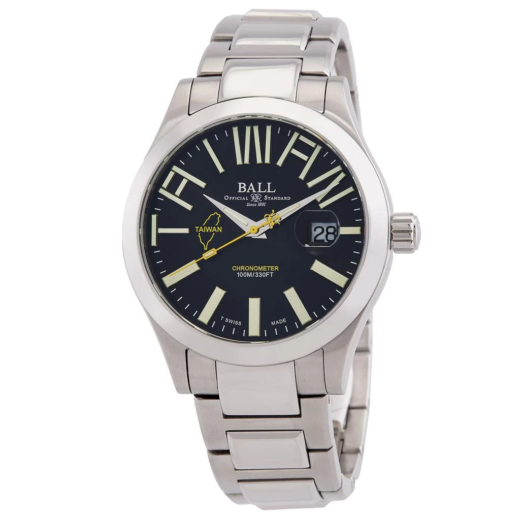 BALL Watch Ball Engineer III Teng Yung 130th Anniversary Automatic Black Dial Men's Watch NM9028C-S34C-BK