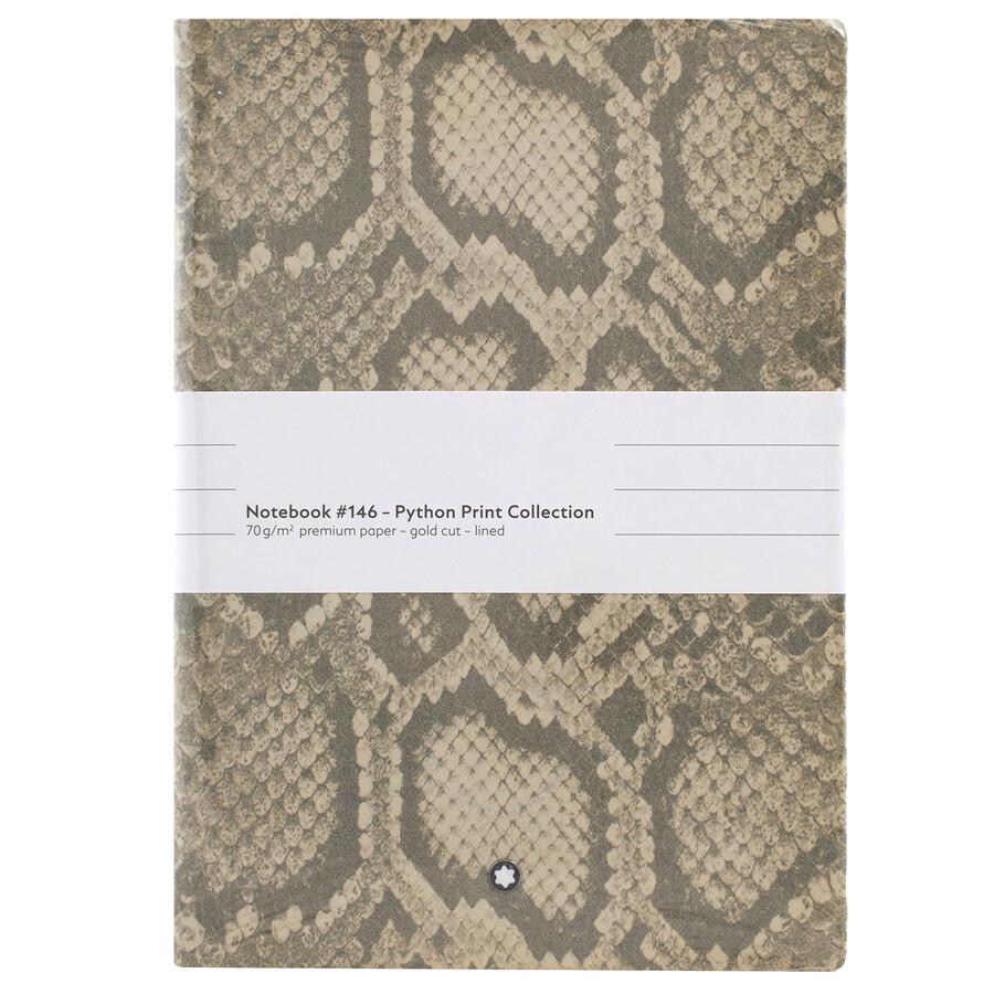 Montblanc No. 146 Python Print Notebook