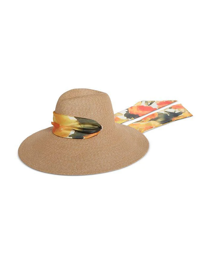 Eugenia Kim hat new no tags: Lettie grosgrain trimmed hemp blend visor Shop Lettie grosgrain-trimmed hemp-blend visor on Sale at  main image 4