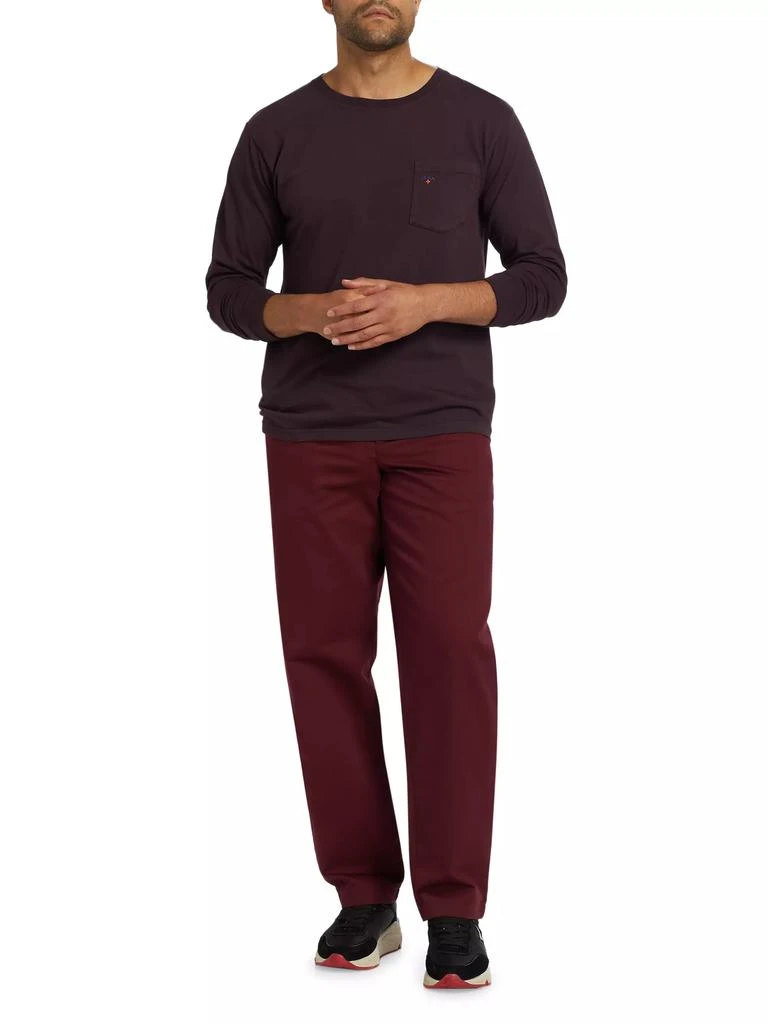 Noah Double-Pleat Chino Pants 2